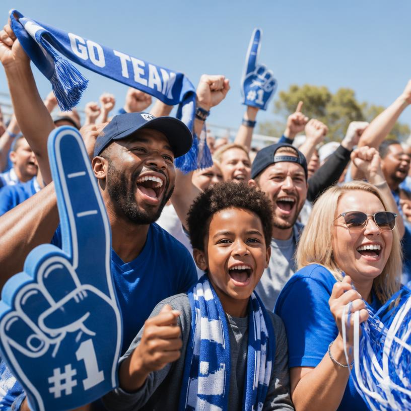 Cheering community fans